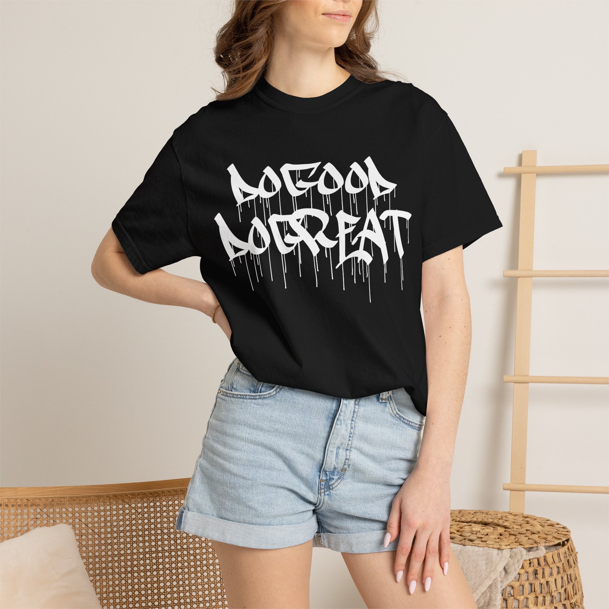 DoGood DoGreat Black T-Shirt