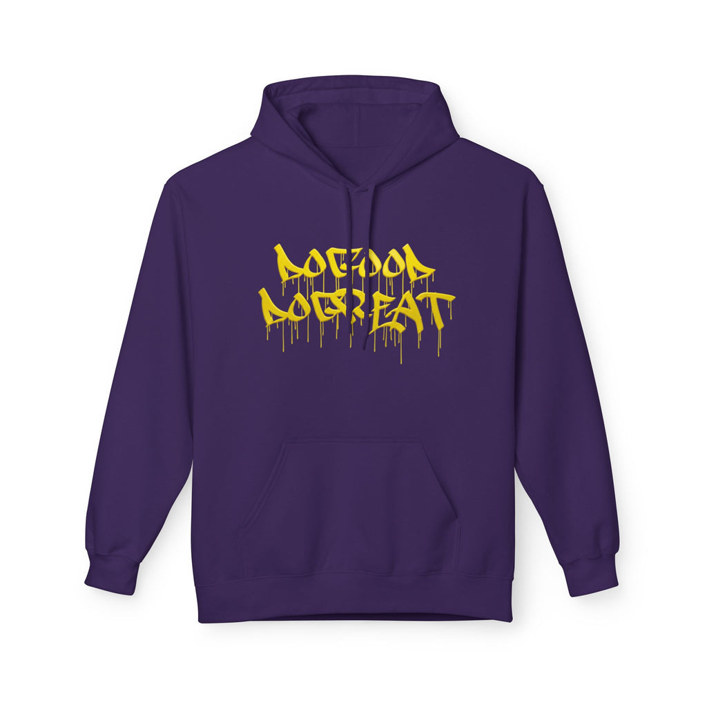 Soft Purple Golden Drip Hoodie