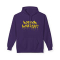 Soft Purple Golden Drip Hoodie